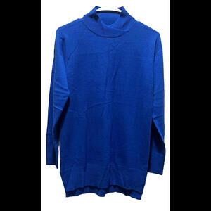 New York &‎ Company Womens Sweater Turquoise Long Sleeve Extra Small XS